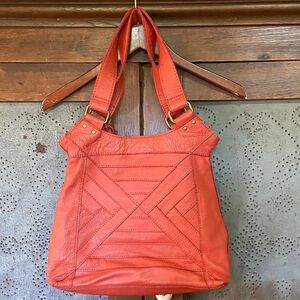 Joe's Jeans Vibrant Orange Shoulder Bag